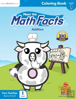 Bertrand.pt - Meet The Math Facts - Addition Level 1 Coloring Book