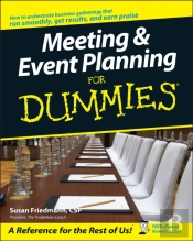 Meeting And Event Planning For Dummies