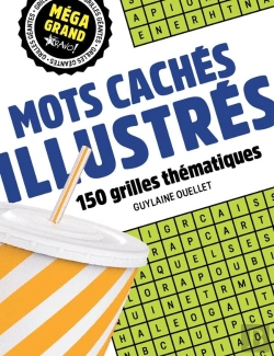 Bertrand.pt - Méga Grand : Mots Cachés Illustrés ; 150 Grilles Thématiques
