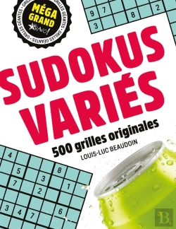 Bertrand.pt - Méga Grand : Sudokus Variés : 500 Grilles Originales