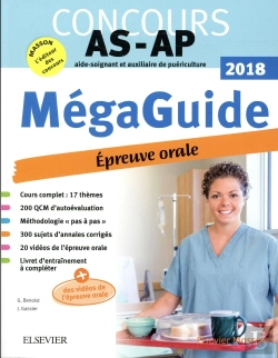 Bertrand.pt - Méga Guide Oral As/Ap ; Concours Aide-Soignant Et Auxiliaire De Puériculture (Édition 2018)