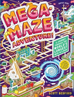 Bertrand.pt - Mega-Maze Adventure! (Maze Activity Book For Kids Ages 7+)