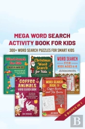 Mega Word Search Activity Book For Kids