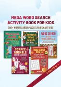 Mega Word Search Activity Book For Kids