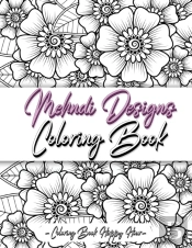 Mehndi Design Coloring Book