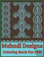 Mehndi Designs Coloring Book For Kids
