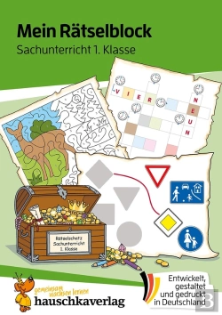 Bertrand.pt - Mein Rätselblock Sachunterricht 1. Klasse : Rätsel Für Kluge Kopfe Mit Losungen - Forderung Mit Freude