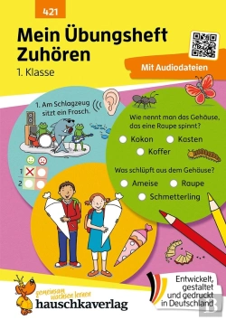 Bertrand.pt - Mein Übungsheft - Zuhoren Und Verstehen 1. Klasse : Horverstehen, Gedächtnistraining Und Konzentrationsspiele Für Kinder Ab 6