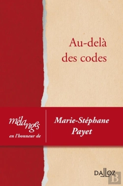 Bertrand.pt - Mélanges En Hommage À Marie-Stéphane Payet ; Au-Delà Des Codes