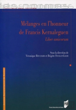 Bertrand.pt - Mélanges En L'Honneur De Francis Kernaleguen ; Liber Amicorum