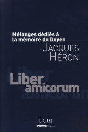 Mélanges Jacques Héron