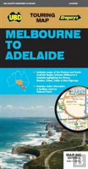 Melbourne To Adelaide Map 345 3rd Ed