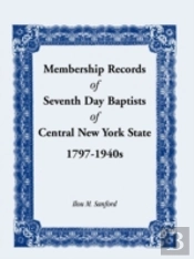 Membership Records Of Seventh Baptists O