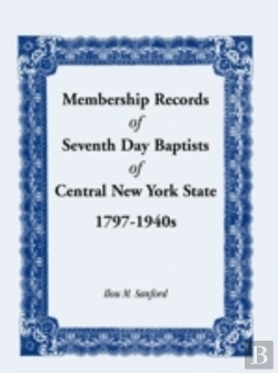 Bertrand.pt - Membership Records Of Seventh Baptists O