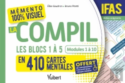Bertrand.pt - Mémento 100% Visuel  - La Compil Ifas : Les Blocs 1, 2, 3, 4 Et 5 En 410 Cartes Mentales : Tout Le Programme Des Études Aide-Soignant (Deas) : Modules 1 À 10