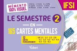 Bertrand.pt - Mémento 100% Visuel : Le Semestre 2 En 165 Cartes Mentales Ifsi : 12 Unités D'Enseignement : Ue 1.1, 1.2, 2.3, 2.6, 3.1, 3.2, 4.2, 4.3, 4.4, 4.5, 5.2, 6.2