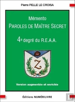 Bertrand.pt - Memento 4e Degre Reaa Paroles De Maitre Secret - Version Augmentee Et Enrichie