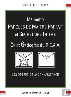 Bertrand.pt - Memento 5e Et 6e Degres Paroles De Maitre Parfait Et Secretaire Intime