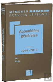 Memento Assemblees Generales 2014/2015