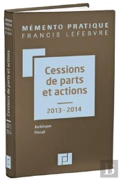 Memento Cession Parts Actions 2013-2014