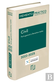 Memento Civil. Parte General Y Derechos Reales 2022-2023