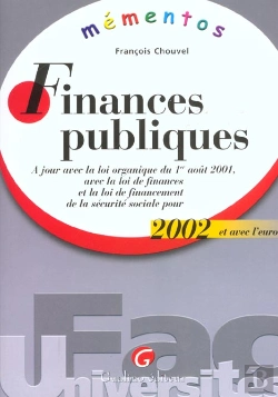 Bertrand.pt - Memento De Finances Publiques ; Edition 2002