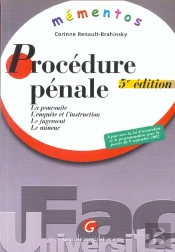 Memento De Procedure Penale
