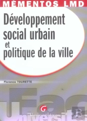 Memento : Developpement Social Urbain Et Politique De La Ville