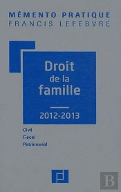 Memento Droit De La Famille