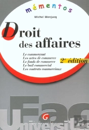 Memento ; Droit Des Affaires ; 2e Edition