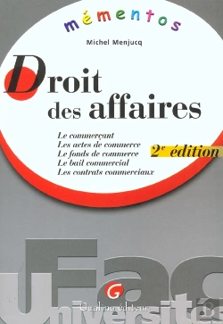 Bertrand.pt - Memento ; Droit Des Affaires ; 2e Edition