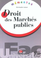 Memento Droit Des Marches Publics