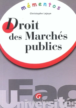 Bertrand.pt - Memento Droit Des Marches Publics