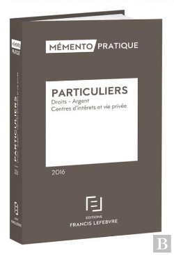 Bertrand.pt - Memento Droit Des Particuliers 2016