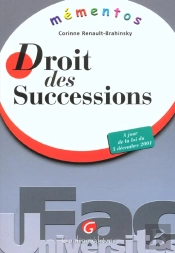 Memento ; Droit Des Successions