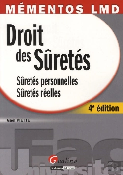 Bertrand.pt - Memento. Droit Des Suretes. 4e Edition