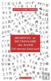 Mémento Et Dictionnaire Des Kanji ; 2143 Nouveaux Kanji Usuels (10e Édition)