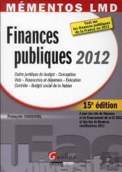 Memento- Finances Publiques 2012, 15eme Edition