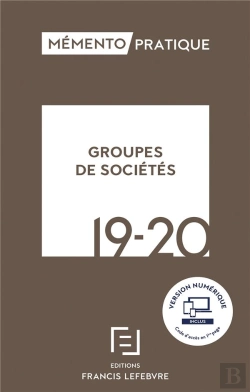 Bertrand.pt - Memento Groupes De Societes 2019-2020