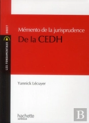 Memento Jurisprudence De La Cedh