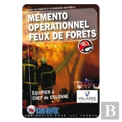 Memento Operationnel 'Feux De Forets - Equipier A Chef De Colonne' - Memento Feux De Forets