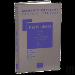 Bertrand.pt - Mémento Particuliers ; Droits ; Argent ; Centres D'Intérêt Et Vie Privée ; 2015