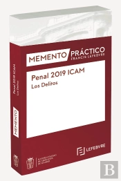 Memento Penal (Delitos, Tipos Y Penas) 2019 Icam