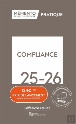 Bertrand.pt - Mémento Pratique : Compliance (Édition 2025/2026)