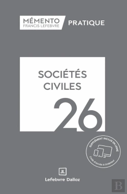 Bertrand.pt - Mémento Pratique : Sociétés Civiles (Édition 2026)