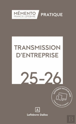 Bertrand.pt - Mémento Pratique : Transmission D'Entreprise (Édition 2025/2026)