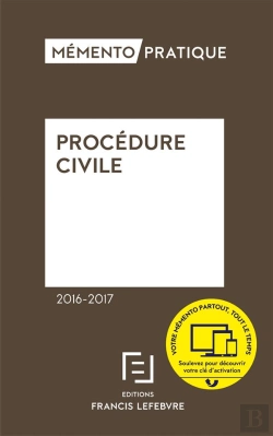 Bertrand.pt - Memento Procedure Civile 2016-2017