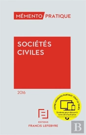 Memento Societes Civiles 2016