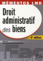 Mementos. Droit Administratif Des Biens.
