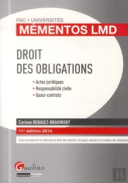 Bertrand.pt - Mementos - Droit Des Obligations